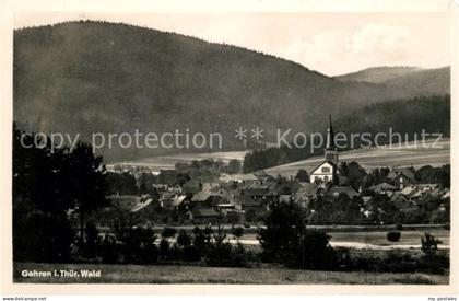 Gehren Thueringen Ortsansicht