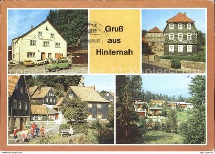 Hinternah Gasthaus Muehlberg Ortsmotiv Kirchweg Bungalowdorf