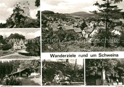 Schweina Bad Liebenstein Ruine Liebenstein Schloss Altenstein Waldgaststaette Ki