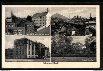 AK Palenberg-Übach, Schloss Rymburg, Verwaltungsgebäude Karolos-Mangnus