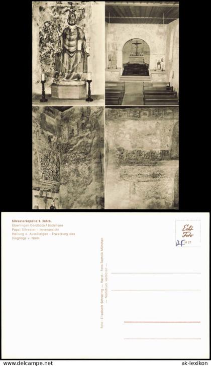 Ansichtskarte Überlingen Silvesterkapelle Überlingen-Goldbach Bodensee 1960