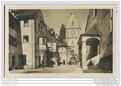 Überlingen - Franziskanertor - Foto-AK