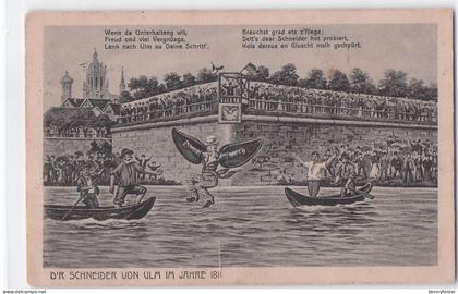 Ulm Schneider von Ulm Fluegel Boote Donau 1811 Ulm Stadtkreis