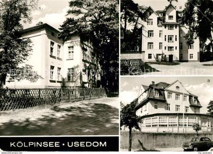 Koelpinsee Usedom Kureinrichtungen Insel Usedom Betriebsteil II Kindersanatorium