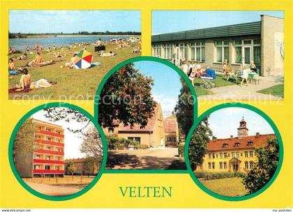 Velten Strand Kindergarten Wohnhaus Feierabendheim Wilhelm Pieck Rathaus