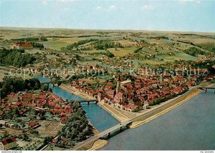 Vilshofen Donau Fliegeraufnahme