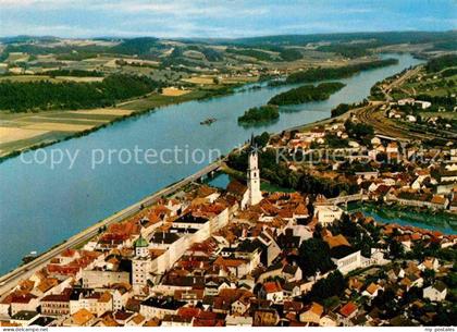 Vilshofen Donau Fliegeraufnahme
