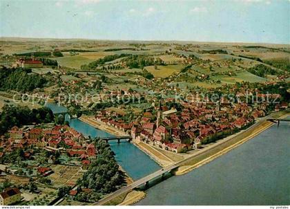 Vilshofen Donau Fliegeraufnahme