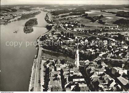 Vilshofen Donau Fliegeraufnahme