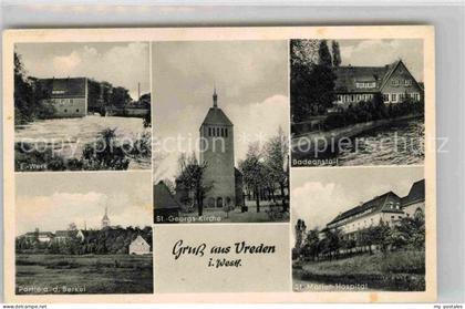 Vreden E Werk Berkel Sankt Georgs Kirche Sankt Marien Hospital