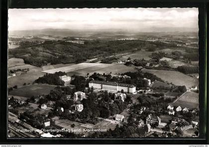 AK Waldbröl /Oberbergisches Land, Fliegeraufnahme mit Krankenhaus