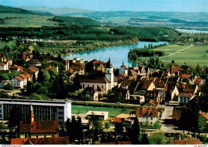 Waldshut-Tiengen Panorama am Oberrhein