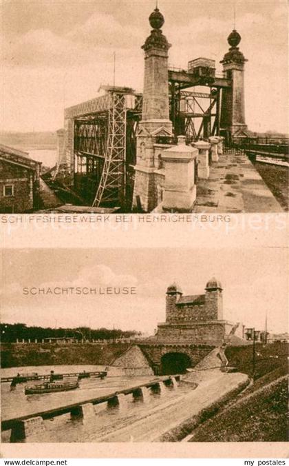 Waltrop Recklinghausen NRW Schiffshebewerk bei Henrichenburg mit Schachtschleuse