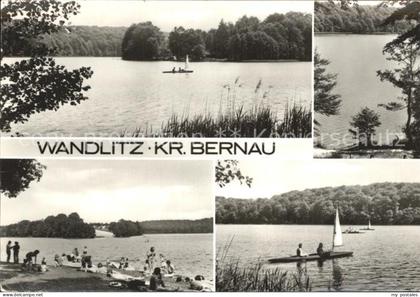 Wandlitz Liepnitzsee Badestrand Kanu