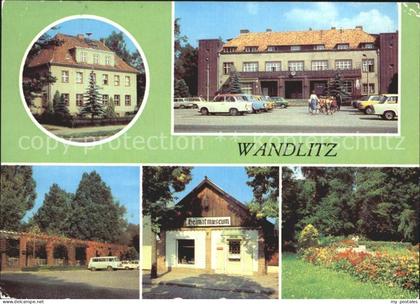 Wandlitz Postamt Bahnhof Platz der Befreiung Heimatmuseum
