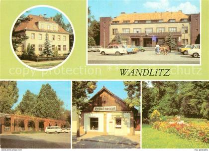 Wandlitz Postamt Bahnhof Platz der Befreiung Heimatmuseum Parkanlage