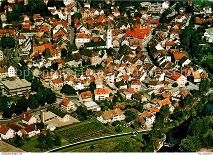 Wangen Allgaeu Fliegeraufnahme
