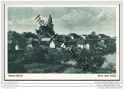 Waren-Müritz - Blick vom Stüde