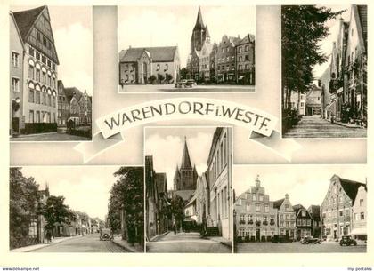 Warendorf NRW Ortspartien Marktplatz Rathaus