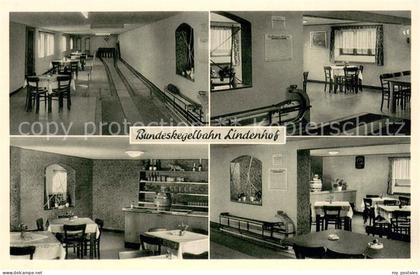 Warstein Bundeskegelbahn Hotel Lindenhof Gastraeume
