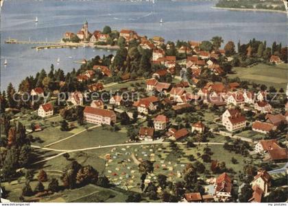 Wasserburg Bodensee Fliegeraufnahme