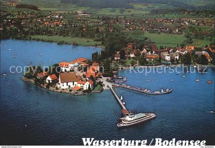 Wasserburg Bodensee Fliegeraufnahme