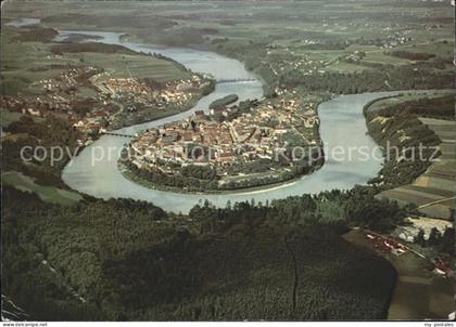 Wasserburg Inn Fliegeraufnahme