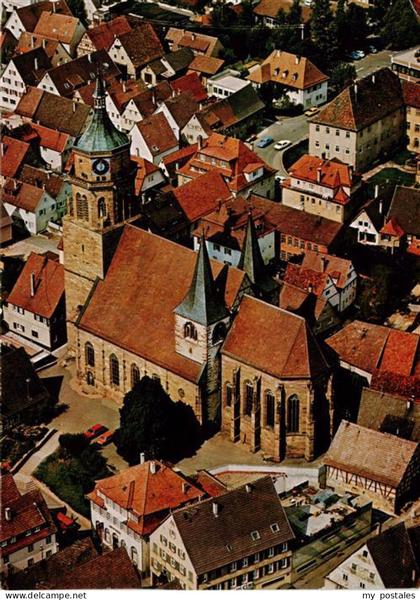 Weil der Stadt Kath Pfarrkirche St Peter und Paul Fliegeraufnahme