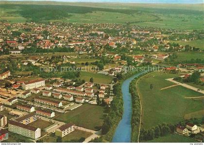 Weilheim  Oberbayern Fliegeraufnahme