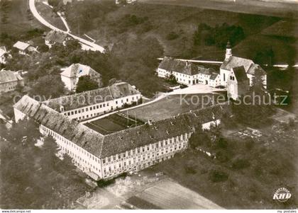 Weilheim Oberbayern Jugendkurheim Kloster Wessobrunn Fliegeraufnahme