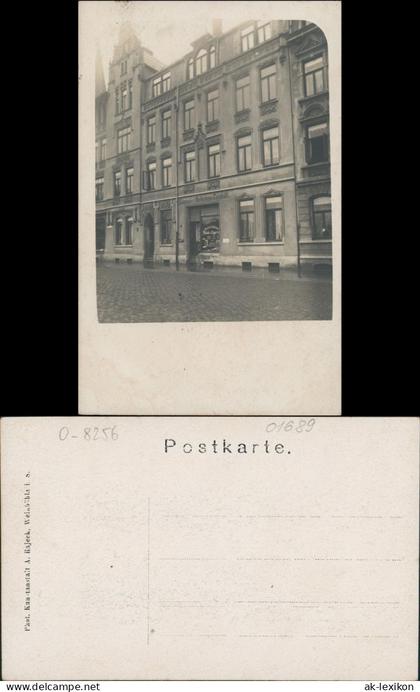 Weinböhla Gründerzeithaus Colonialwarengeschäft b Radebeul 1912