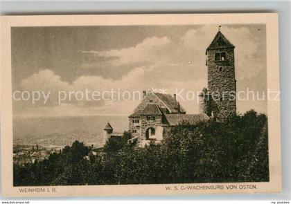 Weinheim Bergstrasse Wachenburg