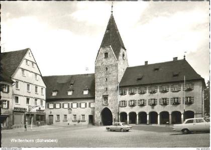 Weissenhorn Neu-Ulm Bayern Weissenhorn Rathaus  Tor
