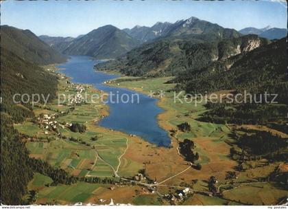 Weissensee Kaernten Fliegeraufnahme
