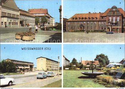 Weisswasser Oberlausitz Muskauer Strasse Rathaus Wohnkomplex Humboldstrasse