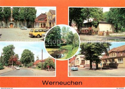 Werneuchen Markt Landambulatorium HO Gaststaette Kulturhaus Teich Park