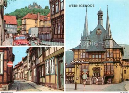 Wernigerode Harz Feudalmuseum Schloss Wernigerode Kochstrasse Rathaus
