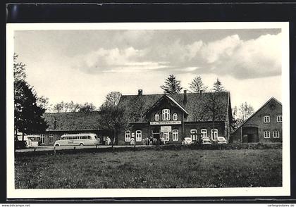 AK Wittenheim /Westerstede, Gasthof Wittenheim W. Wolf, mit Bussen, VW-Käfer