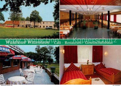 Westerstede Waldhotel Wittenheim Cafe Restaurant Gesellschafthaus Terrasse Zimme