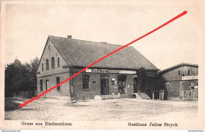 AK Niederzehren Czarne Dolne Gasthof a Garnsee Gardeja Marienwerder Kwidzyn Freystadt Lessen Riesenburg Graudenz Danzig