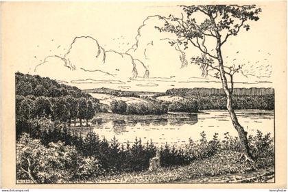 Der Czarnasee bei Sensburg - Westpreussen