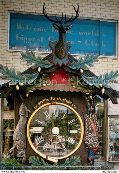 Wiesbaden Groesste Kuckucksuhr der Welt