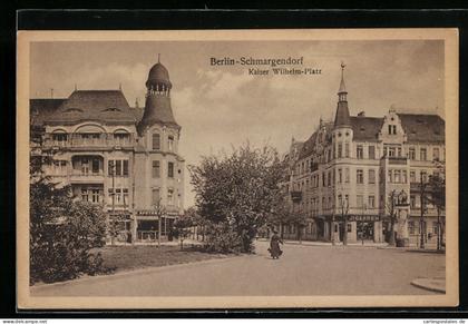 AK Berlin-Schmargendorf, Kaiser Wilhelm-Platz