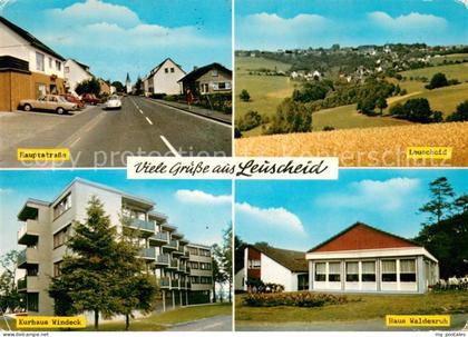 Leuscheid Hauptstrasse Panorama Kurhaus Windeck Haus Waldesruh