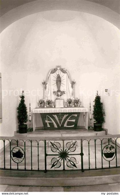 Johannisthal Windischeschenbach Exerzitienhaus Marienaltar Waldkapelle