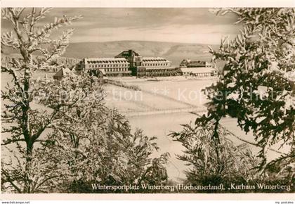 Winterberg Hochsauerland Panorama Wintersportplatz Kurhaus Winterberg