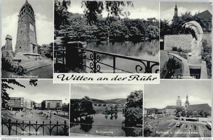 Witten Ruhr Witten Johannis Kirche Kornmarkt Berger Denkmal