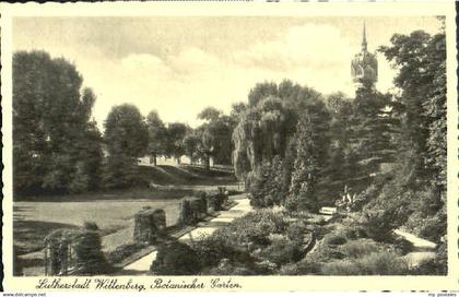 Wittenberg Lutherstadt Wittenberg Botanischer Garten ungelaufen ca. 1930
