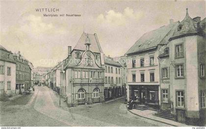 Wittlich Bernkastel-Wittlich Marktplatz mit Neustrasse