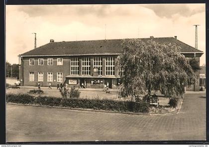 AK Wolfen, Partie am Bahnhof